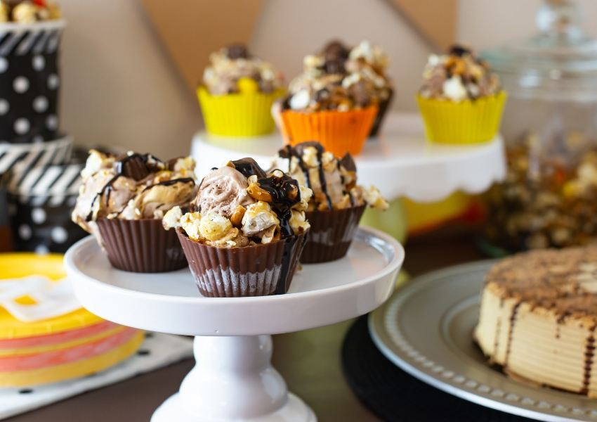 reeses ice cream cupcakes