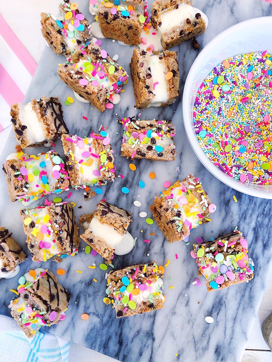 Summer Party Ideas Cookie cake