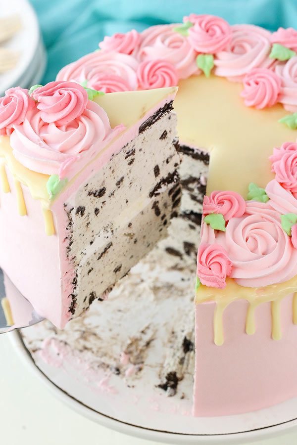 Mother's Day Ice Cream Cake Decorating Tutorial | I Love Ice Cream Cakes