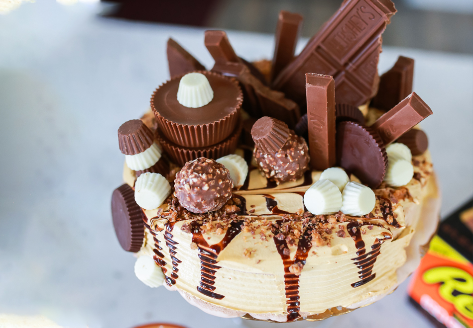 Cómo servir un pastel de helado