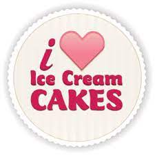 I Love Ice Cream Cream Cake